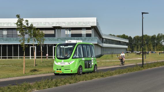 Proef zelfrijdend busje - Route Sappemeer
